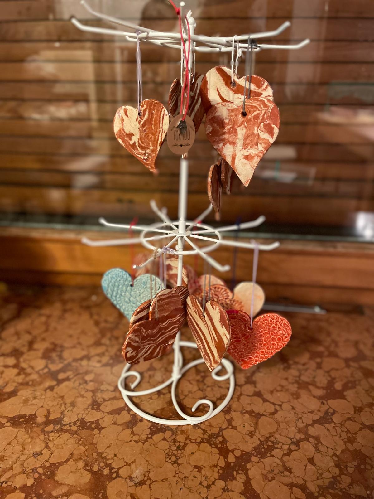 Ansicht einer Keramik zum Thema Muttertag